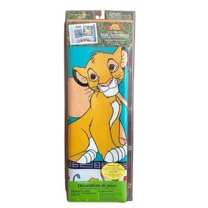 Disney The Lion King Can’t Wait To Be King Wall Stickers BNIB